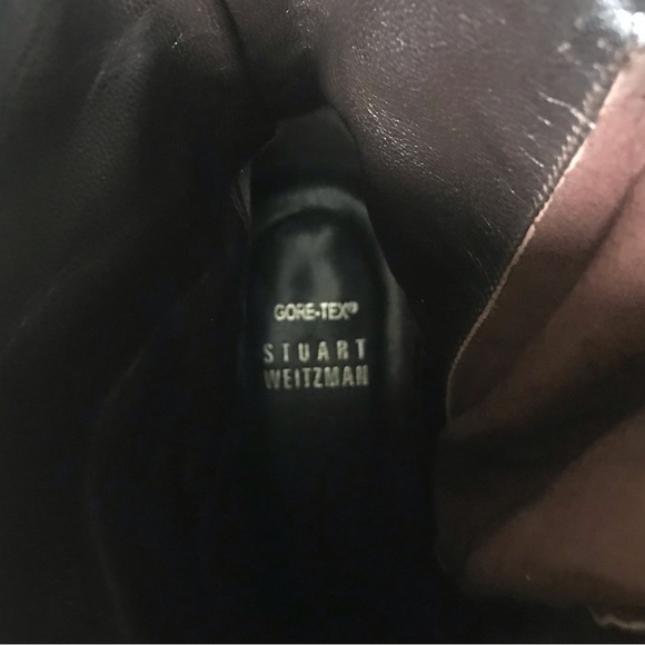 Stuart Weitzman Brown Gore-Tex Ankle Boots, Size 10. - Picture 10 of 11